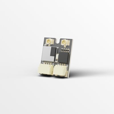A render of a levitating single Dronetag BS