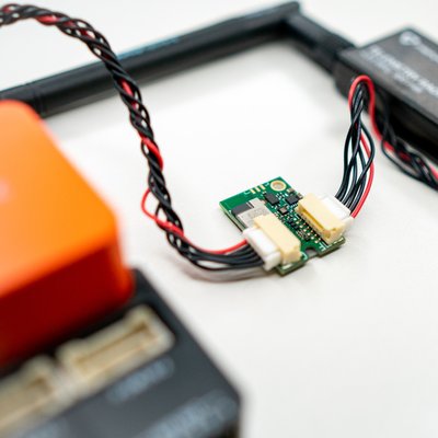 Photo displaying the forwarding feature of Dronetag DRI